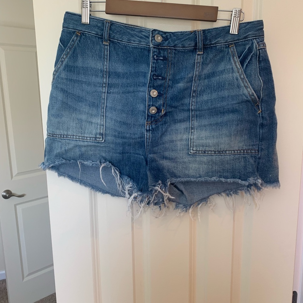 Free people Jean shorts